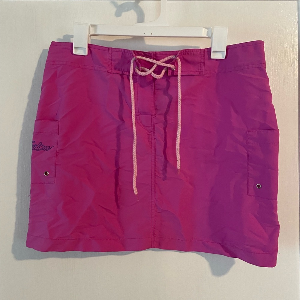 Pink Harley-Davidson biker skirt <3